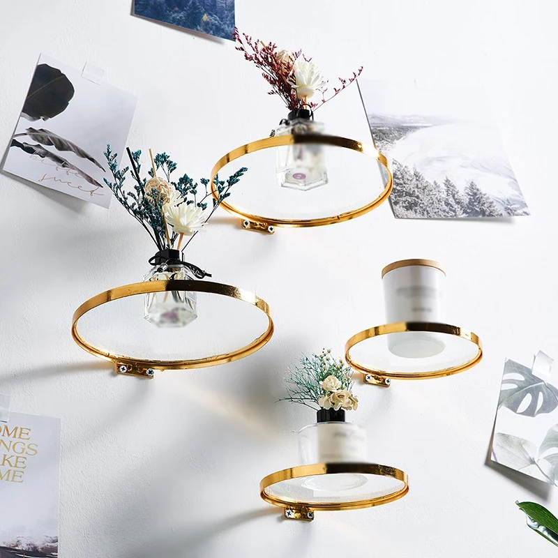 Lighting Metal Wall Decor - Круглая настенная подвеска из железа и