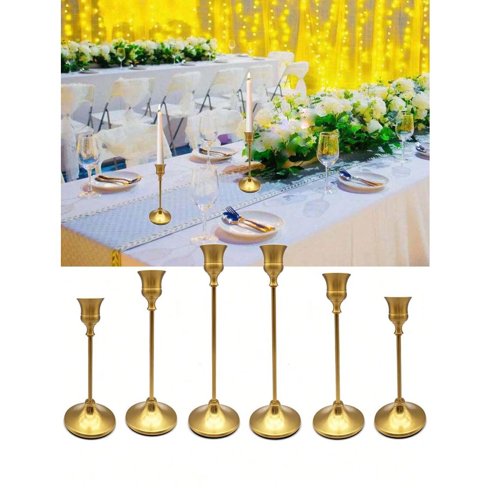 Candle Holder Set - Набор из 6 высококачественных подсвечников, подходит