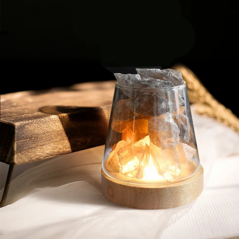 Himalayan Salt Lamp - D2 Натуральная Новинка Гималайская Соль Настольная