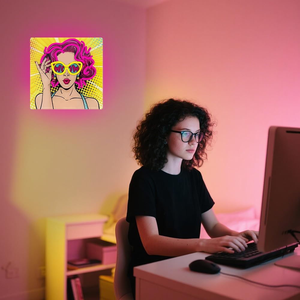 Неоновые вывески «Wow Lady» дл – обзор и цена Lighting Decor Wow