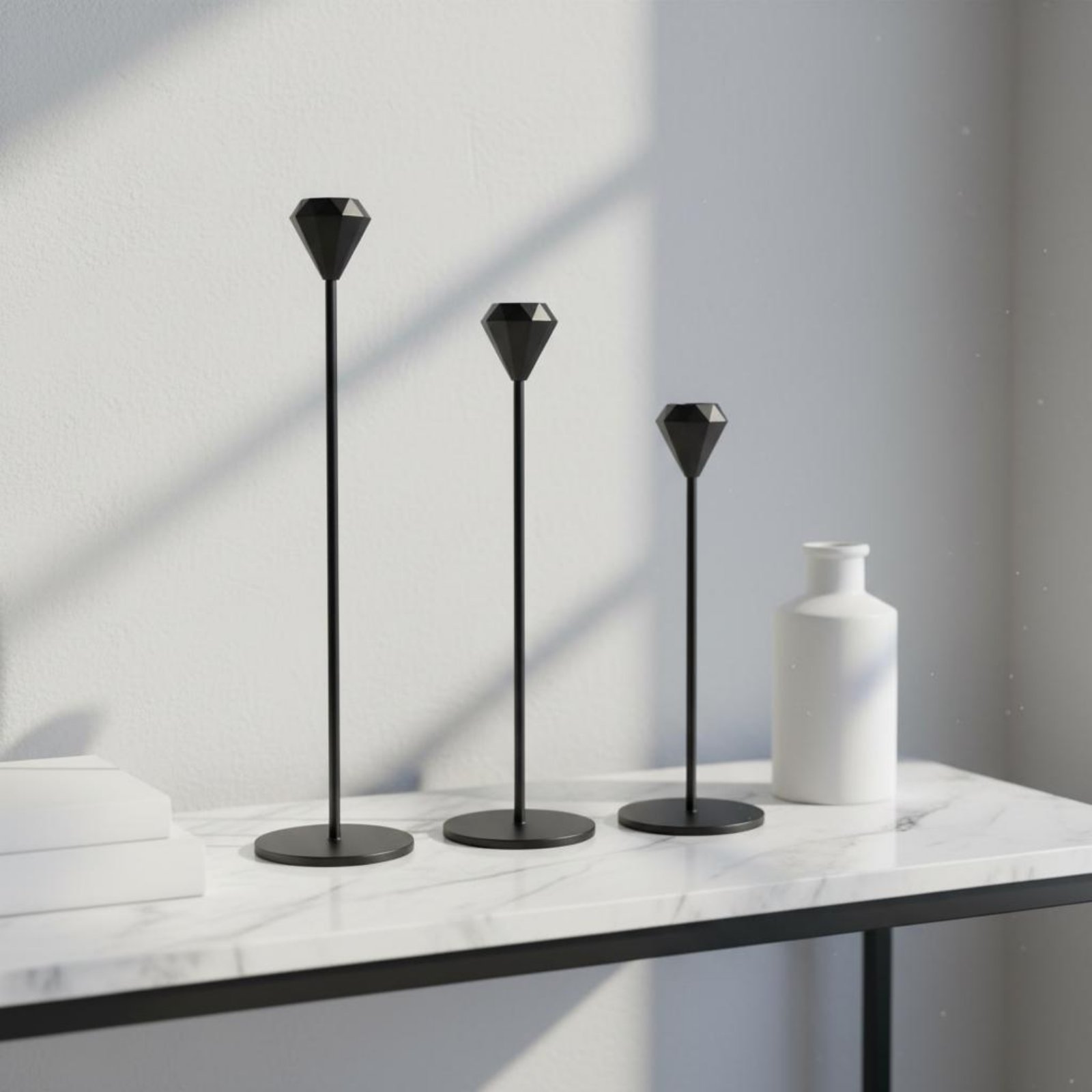 Набор из 3 хрустальных подсвеч – обзор и цена Candle Holder Set