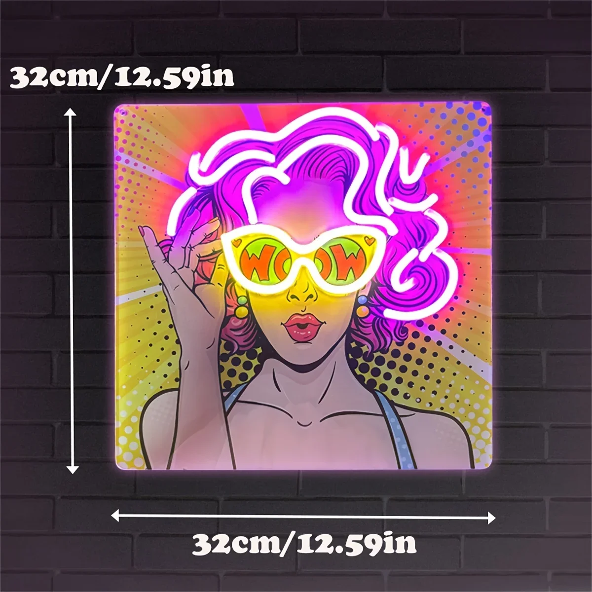 Wow Lady Pop Art Светодиодная  – обзор и цена Lighting Decor Wow