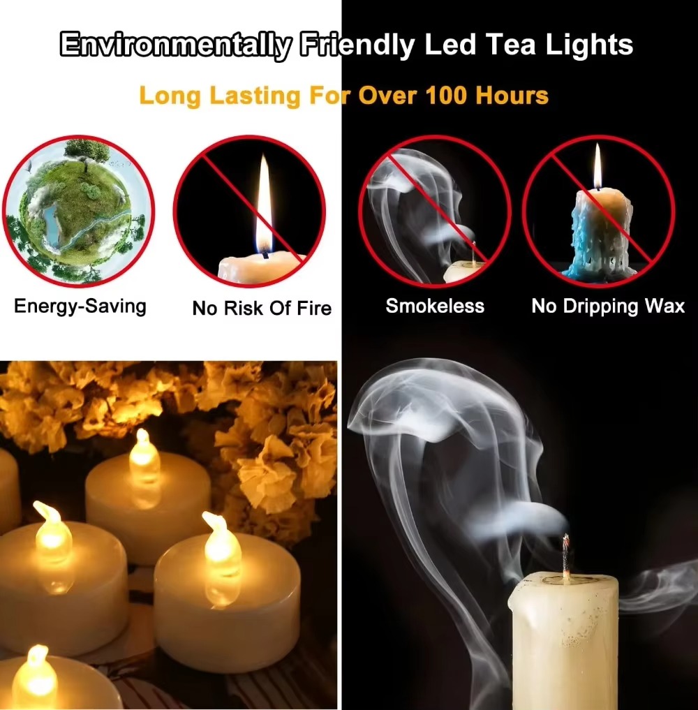 Беспламенные светодиодные чайн – обзор и цена Decor Lighting Hours