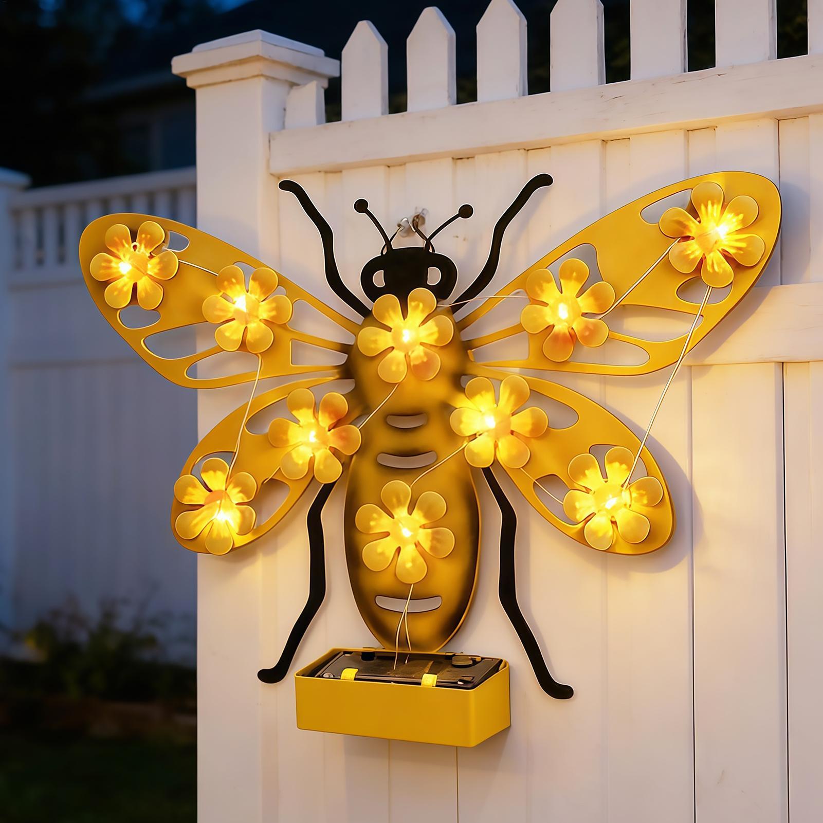 Светодиодные солнечные металли – обзор и цена Lighting Metal Wall Decor