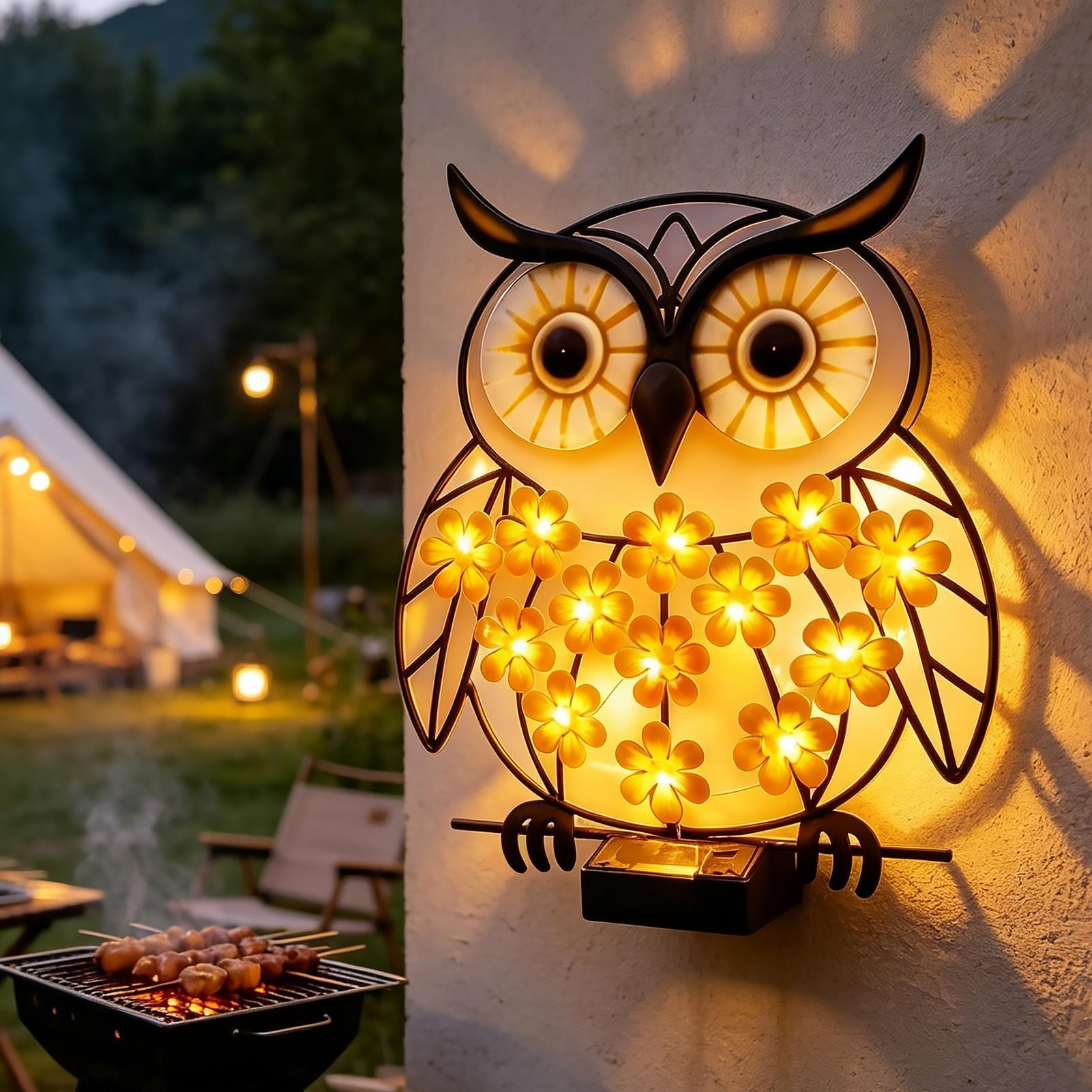 Светодиодные солнечные металли – обзор и цена Lighting Metal Wall Decor