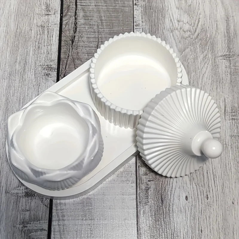 DIY подсвечник в виде лотоса,  – обзор и цена Candle Holder Set