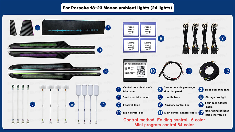 Для Porsche Macan 2018-2023 Ав – обзор и цена Decor Lighting India