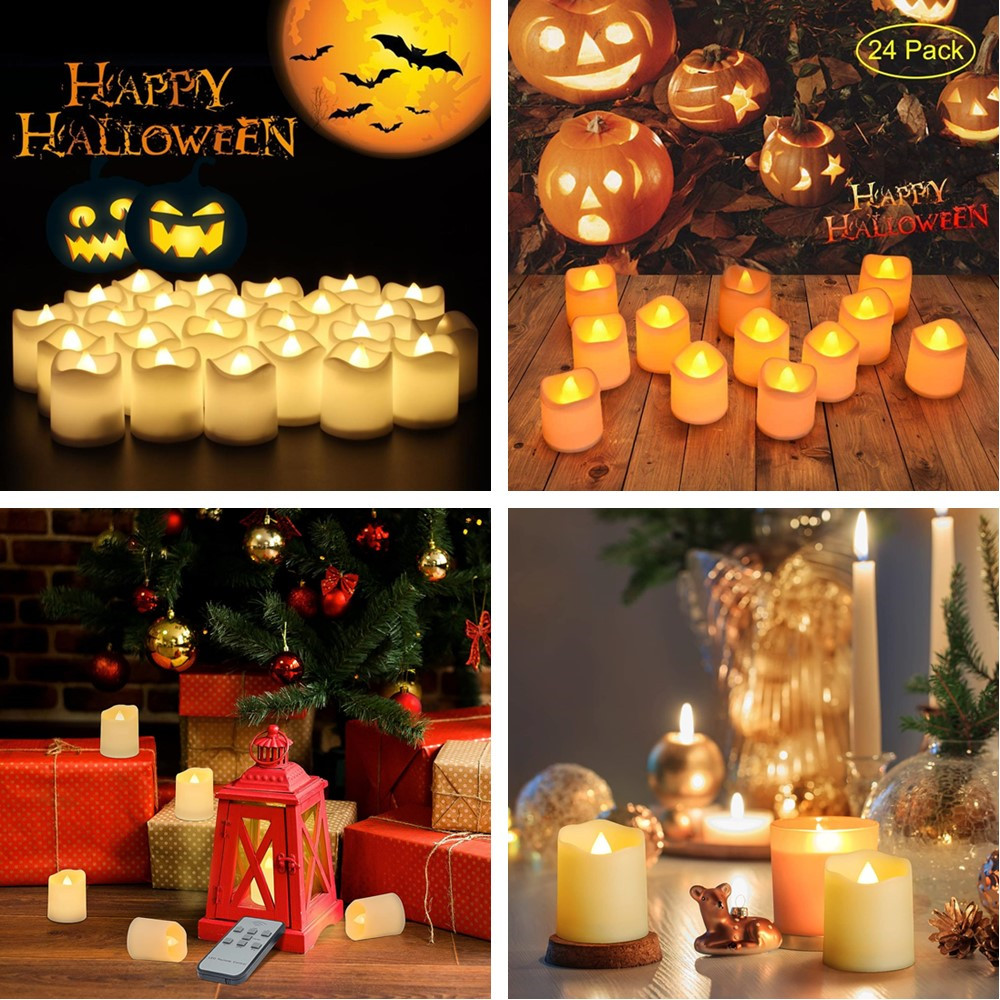 12/24 шт. беспламенные светоди – обзор и цена Decor Lighting Hours