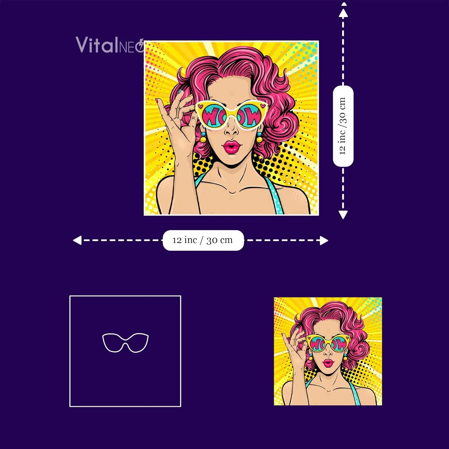 Неоновая вывеска Wow Lady UV P – обзор и цена Lighting Decor Wow