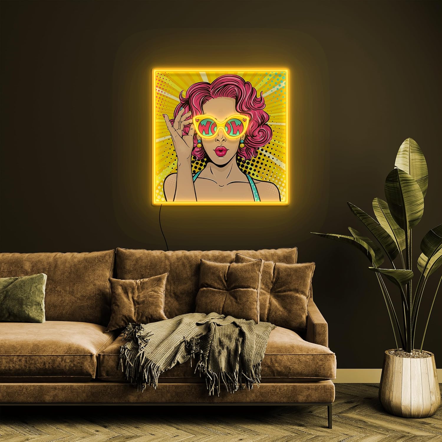 Неоновая вывеска Wow Lady UV P – обзор и цена Lighting Decor Wow