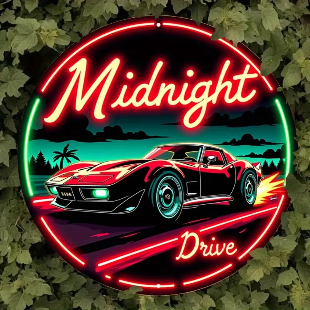 Винтажный неоновый автомобильн – обзор и цена Lighting Metal Wall Decor