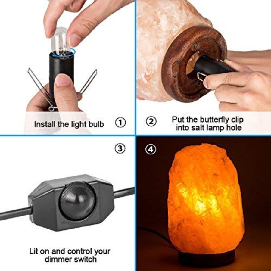 Шнуры для соляных ламп с димме – обзор и цена Himalayan Salt Lamp