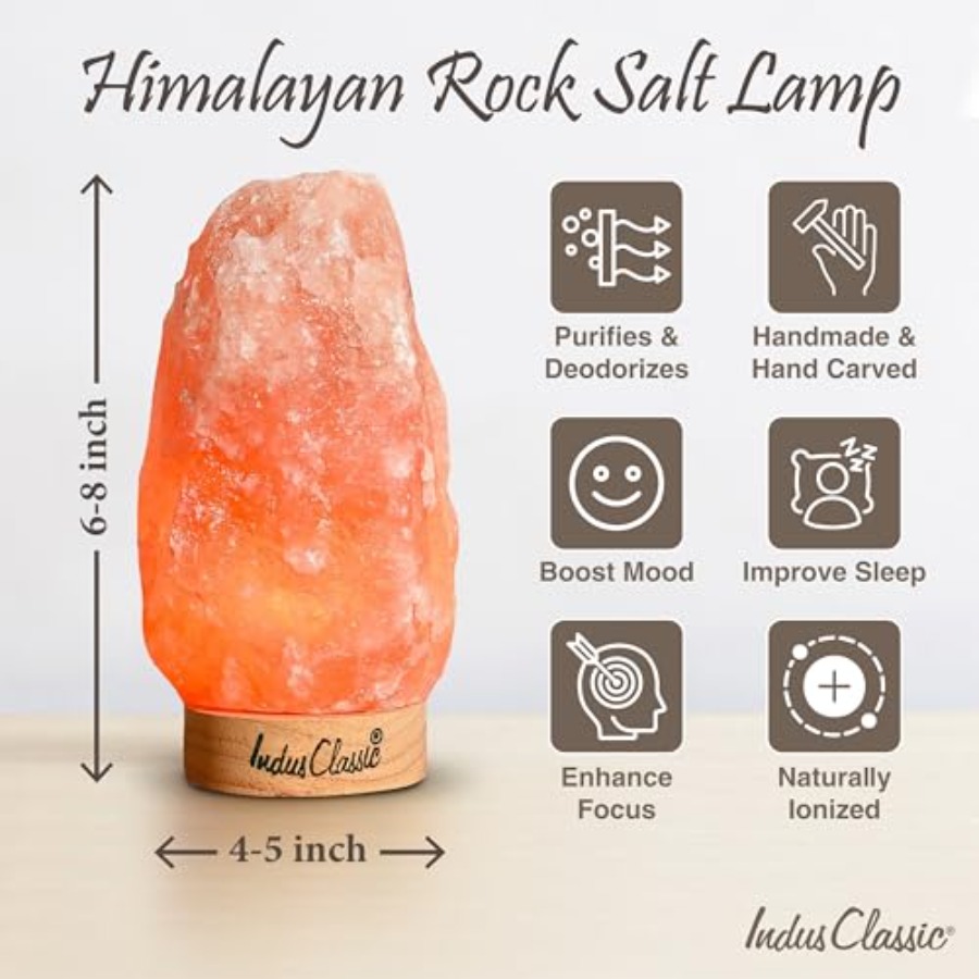 LN-02 Набор из 2-х натуральных – обзор и цена Himalayan Salt Lamp