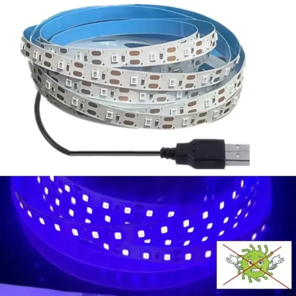 УФ-светодиодная лента SMD2835  – обзор и цена Decor Lighting Hours